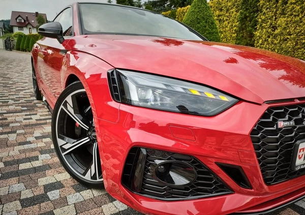 Audi RS5 cena 329900 przebieg: 16000, rok produkcji 2020 z Miastko małe 781